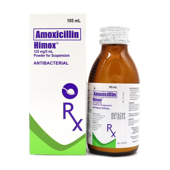 Himox 125 mg/5ml (Amoxicillin)