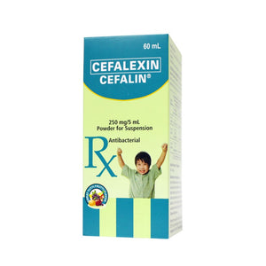 Cefalin 250 mg/5 ml (Cefalexin)