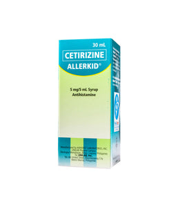 Allerkid 5mg 30ML Syrup (Cetirizine)