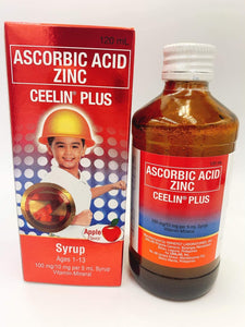 Ceelin Plus Syrup 120ml (Ascorbic Acid)