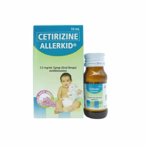 Allerkid 2.5mg 10ML Drops (Cetirizine)