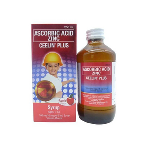 Ceelin Plus Syrup 250ml (Ascorbic Acid)